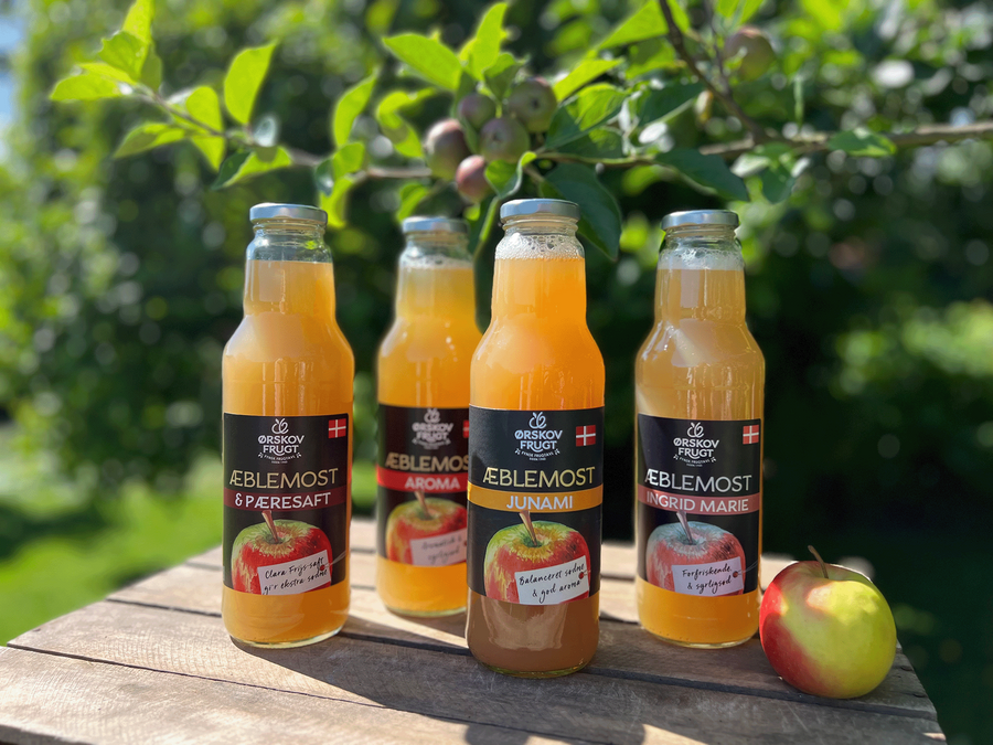 Din Fynske Frugthave på morgenbordet